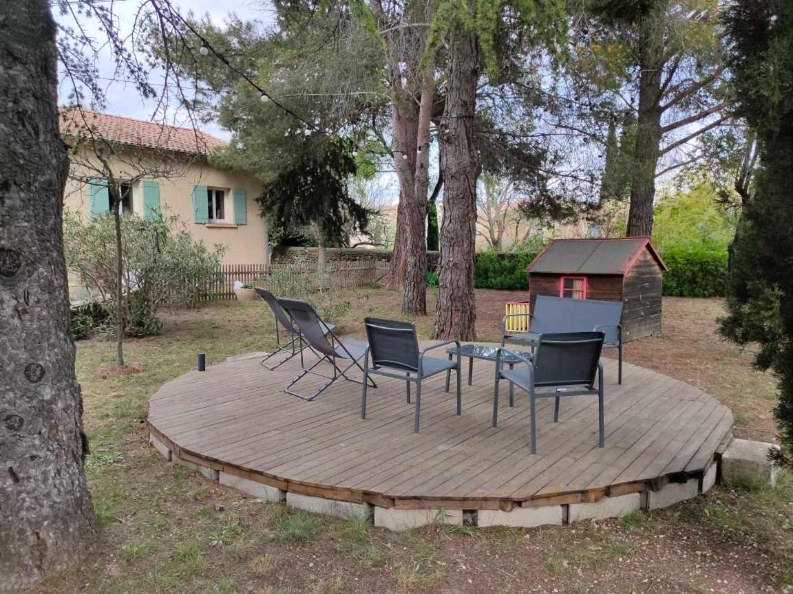 Appartement Avec Grand Jardin Et Parking, Uzès Dış mekan fotoğraf